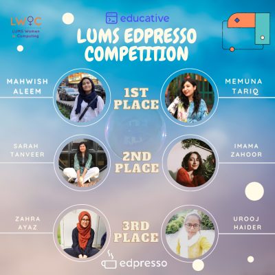 LUMS EDPRESSO COMPETITION